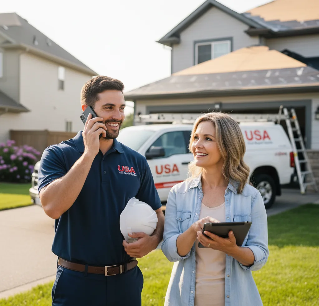 USA Roof Repair Experts customer support in Gore Springs